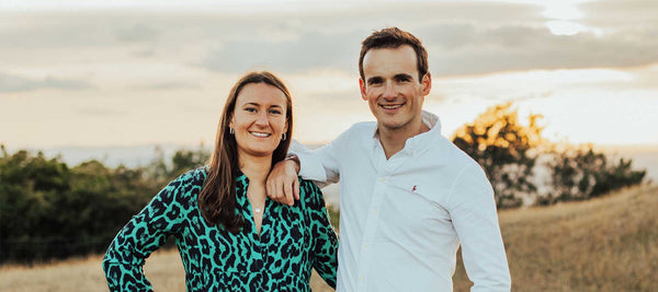 Ollie and Clare, founders of OCCO London