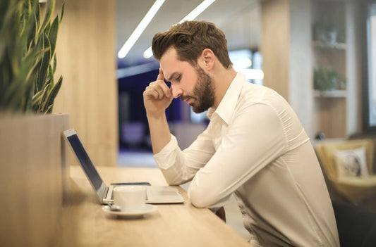 Creative director struggling with anxiety in business